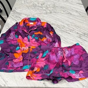 BedHead Multicolor Floral Pajama Set